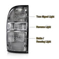 thumbnail image 5 of CROSSDESIGN Rear Tail Light Brake Lamps Smoke Left & Right Fit for Toyota Tacoma 2001-2004, 5 of 9