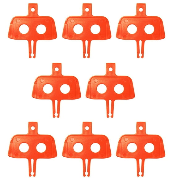 DEYISI 8PCS Bike Hydraulic Disc Brake Pads Spacer Bicycle Stoppers for Shimano