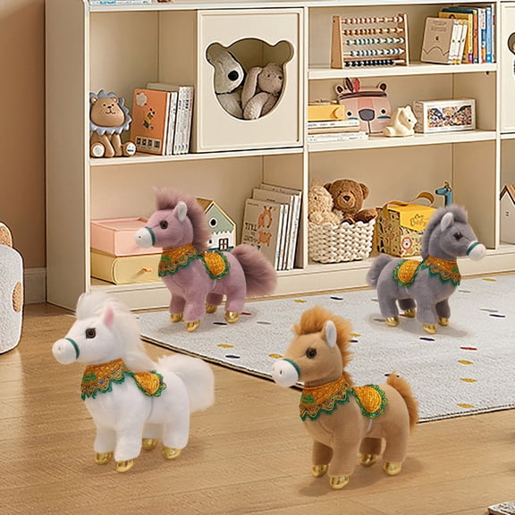 Msgweeeg Cute Plush Valentines Gifts for Her Year Gift Of Year Of Horse The Welcoming Horse Toy Little Horse