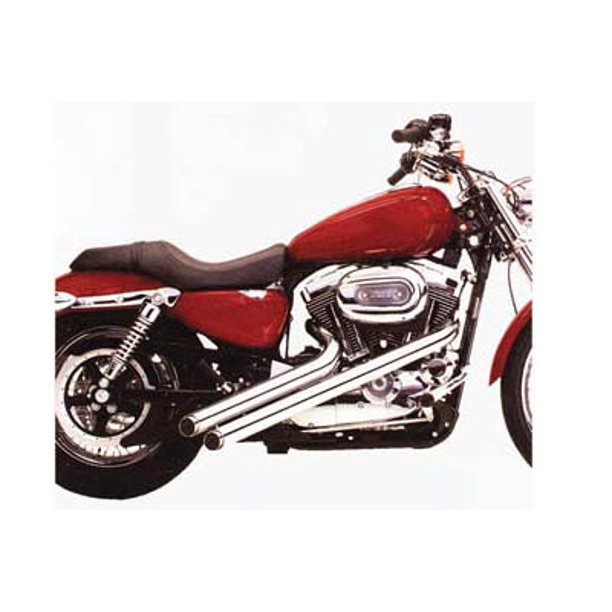 Exhaust Drag Pipe Set Side Shots,for Harley Davidson,by Vance & Hines