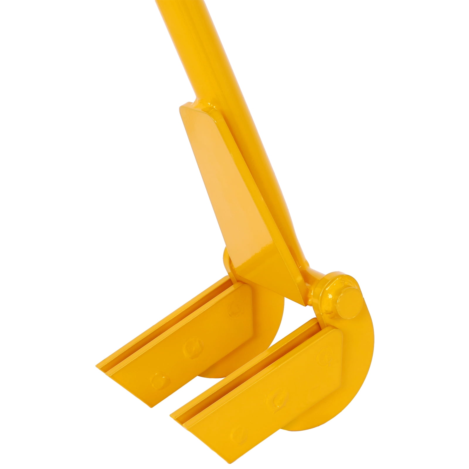 Pallet Breaker Tool, Articulating Pivot-Action Head, 43" Handle, Solid Steel Construction