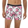thumbnail image 2 of Disketp Rose Flowers Men's Boxer Briefs Men’s Underwear Boxer Briefs for Men, 2 of 7