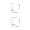 thumbnail image 4 of Organizador de platos Matsuzay Blanco 2Conjunto, 4 of 6