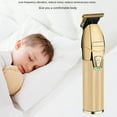 thumbnail image 3 of Electric Hair Clippers oil hair clippers shaving bald hair clippers portable household hair clipper -golden-Front switch model, 3 of 5