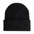 thumbnail image 1 of Qarigey Sombreros de punto de otoño, gorra bordada portátil para mantener el calor, gorro y cálido para esquiar a la moda cómodo para fiesta al Sombreros Negro Qarigey AP013233-01, 1 of 6