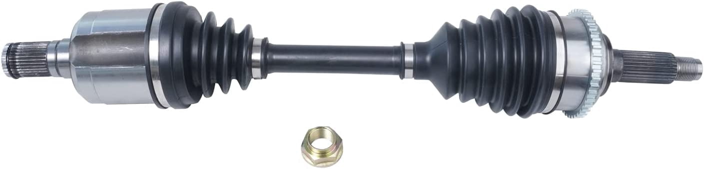 Detroit Axle - Front 2pc CV Axles for 2006-2009 Ford Fusion, 06 Lincoln Zephyr, 06-09 Mercury Milan, 2 CV Axle Assembly 2006 2007 2008 2009 Replacement
