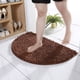 thumbnail image 3 of Fiudx Alfombra Semicircular de Chenilla, Suave y Agradable para La Piel, Antideslizante, Absorbente de Agua, Ideal para La Entrada Del Baño, Ideal para Dormitorio y Sala de Estar, 50 X 80 Cm., 3 of 3