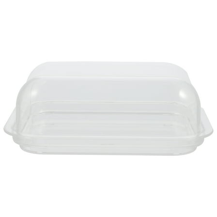 Butter Dish Container Lid Keeper Holder Plate Cheese Box Tray Dishes Storage Serving Covered Dessert Refrigerator