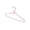 Pink, variant on Pearl Hangers with Bow, Wedding Dress and Evening Gown Princess Fairy Style Clothes Hanger, 15.5x8.8 Inches
