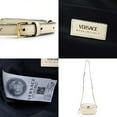 thumbnail image 5 of Pre-Owned Versace Medusa Shoulder Bag Leather Light Beige Women's h30235f (Good), 5 of 5