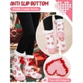 thumbnail image 4 of Womens Slipper Fuzzy Grips Socks Warm Fluffy Winter Thick Thermal Cozy Plush Socks 1Pairs, 4 of 6