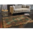 thumbnail image 3 of ALEF HOME Botanical Area Rug, Tufted Multicolor Art Deco Rug, 8' x 10', 3 of 5