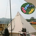 thumbnail image 2 of CIYISON 10 Pcs Rope Tensioners Guyline Cord Adjuster Non-slip Tent Fastener Tensioner, 2 of 21
