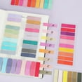 thumbnail image 3 of 4200 Pcs Book Tabs for Annotating, Transparent Sticky Tabs for Notebooks, Multicolor Small Sticky Notes, 3 of 7
