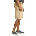 thumbnail image 2 of True Nation by DXL Men's Big & Tall Cargo Shorts, Khaki, 60 Waist, 2 of 6
