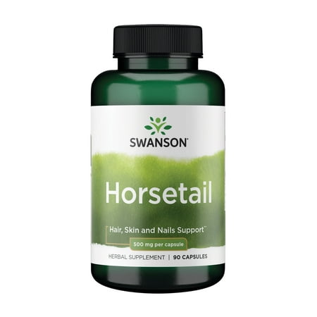 Swanson Horsetail Herbal Supplement, 500mg, 90 Capsules