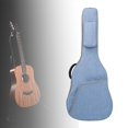 thumbnail image 6 of Colcolo 41in Guitar Bag, Electric Gig Bag, 2 Pockets Waterproof Guitar Case, Padded Soft Blue, 6 of 8
