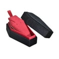 thumbnail image 4 of Caja de joyería,Joyero con forma de ataúd,decoración portátil,Estuche para guardar joyas,pendientes decorativos negros,Adorno de terciopelo con anillos para tapa para Collar Negro Rojo, 4 of 8