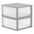thumbnail image 3 of IRIS 47 Qt XLarge Plastic Drawers, Under Bed Storage Bins, Stackable, Modular 2Pk, 3 of 9