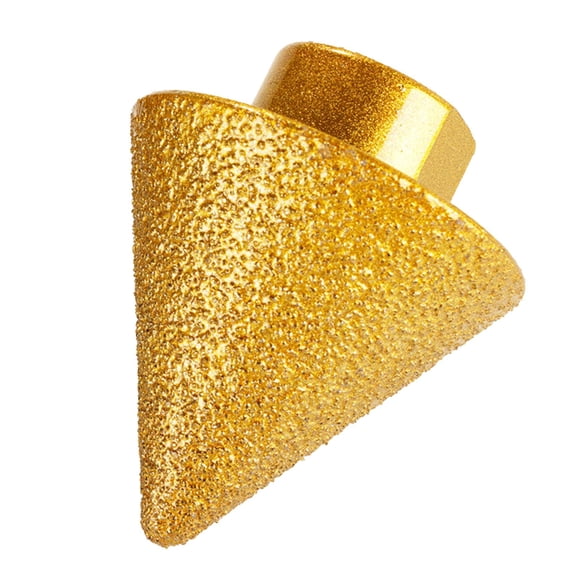 Broca biselada para achaflanar, agujeros existentes, agrandar la forma, recortar piezas de arena de esmeril para amoladoras angulares, pulir piedra de Diámetro externo 38 mm.
