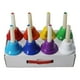 thumbnail image 1 of Likrtyny Orff Class Bell - Sonajeros mano 8 notas juego musicales para aula iglesia, 1 of 9