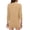 A1-Khaki, variant on Womens 3/4 Sleeve Tops Flip Collar Three Quarter Length Collared Down Shirts Lapel Collar Soft Fabric Work Blouses Soft Soft Elbow Sleeve Daily Wear A2-red Polyester,spandex
