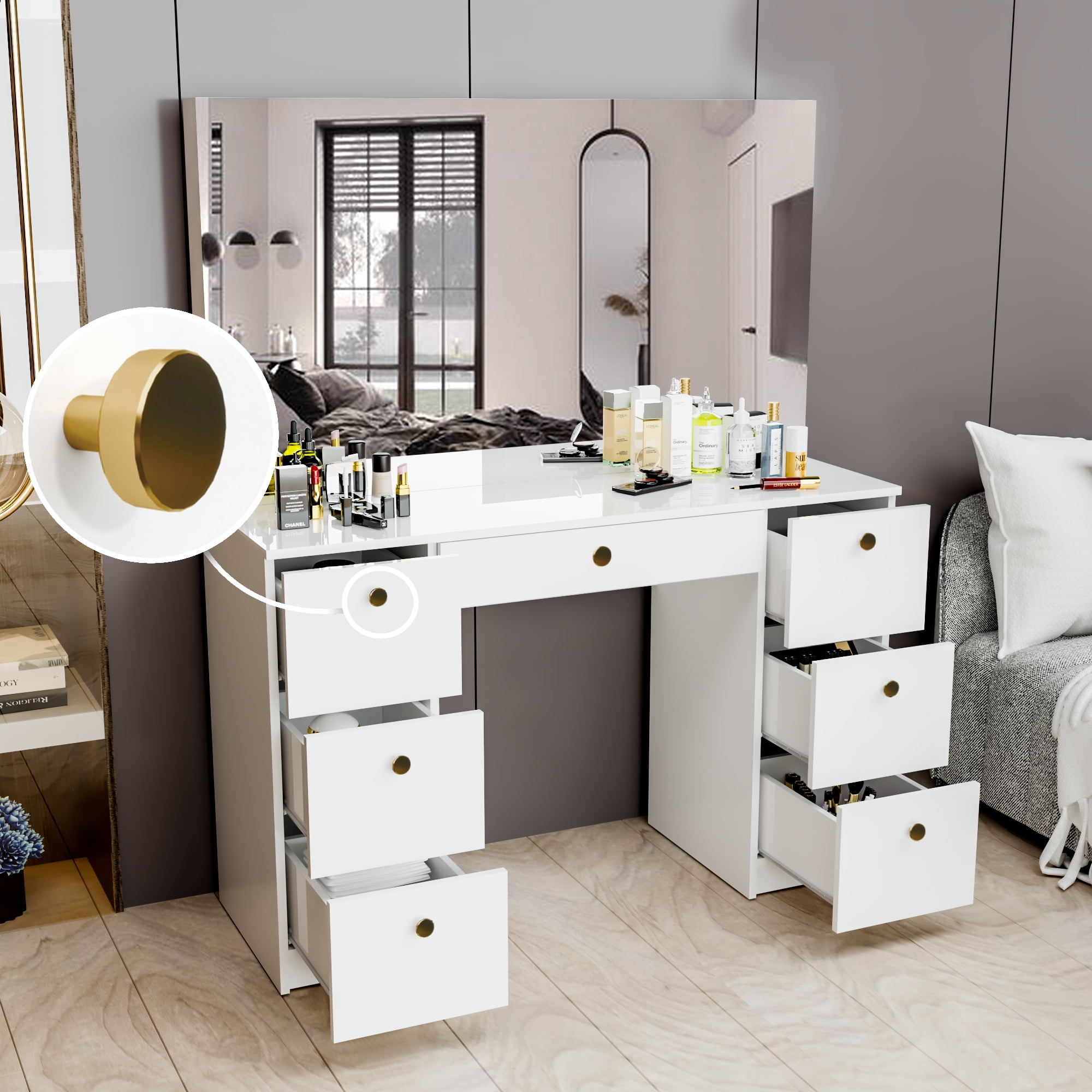 Boahaus artemisia dressing table on sale walmart