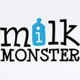 thumbnail image 2 of CafePress - Milk Monster Infant Bodysuit - Baby Light Bodysuit, Size Newborn - 24 Months, 2 of 4