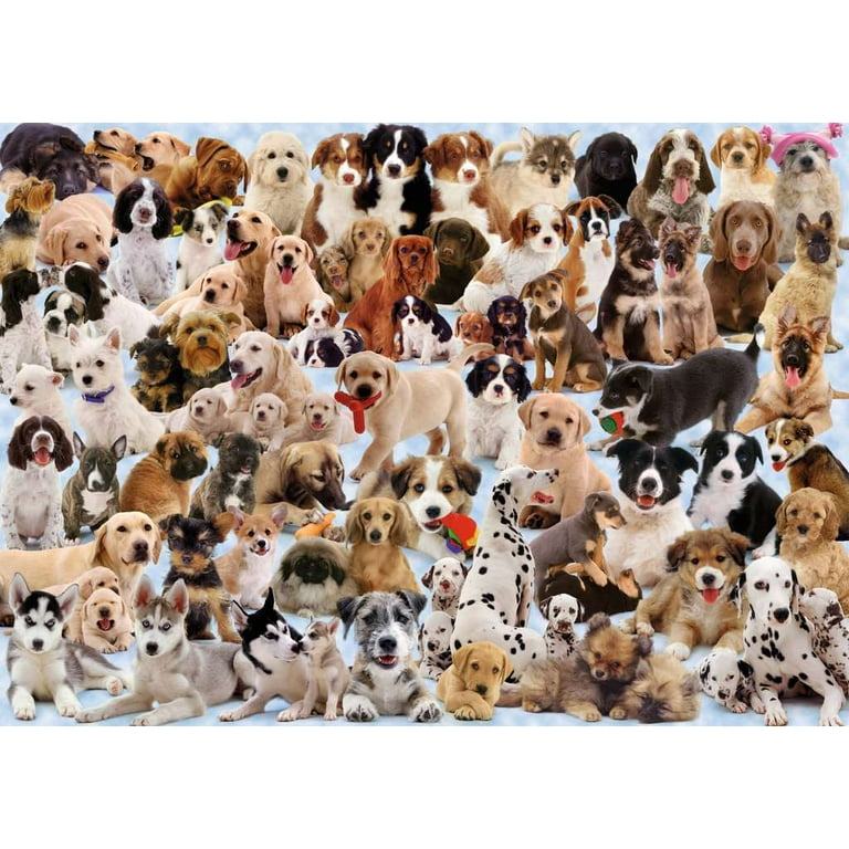 Puzzle Dogs - Collage, 1 000 pieces