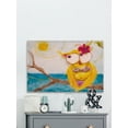 thumbnail image 3 of Marmont Hill Ms Hoo in Paradise Canvas Wall Art, 3 of 7