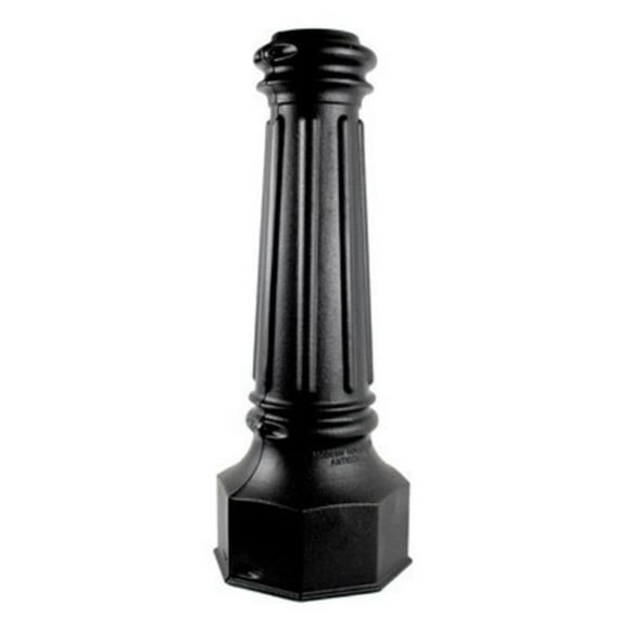 Modern Home Products DPB Decorative Base for Lamp, Black