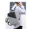 thumbnail image 6 of Vbsqjc Grey Waterproof Business Backpack with USB Charging Port Laptop Backpack 1Pc, 6 of 6