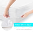 thumbnail image 2 of LINENSPA Five Sided Mattress Protector - Guards Top and Sides of Mattress from Liquids, Dust Mites, and Allergens - Fitted Style - Waterproof Cover - Full, 2 of 8