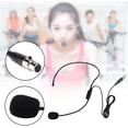 thumbnail image 4 of Wireless Mic ,Mini XLR 3 Pins TA3F Plug Professional Wireless Head-Wear Mic Microphone, 4 of 5