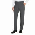 thumbnail image 2 of Calvin Klein Men's Slim Fit Stretch Flat Front Dress Pant (US, Waist Inseam, 38, 30, Regular, Regular, Gray), 2 of 3