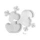 thumbnail image 1 of Moldes De Silicona Moldes Para Velas Navideñas Para Fundir 2 Moldes De Silicona Molde De Silicona Navideño Yeso Para Fundir, 1 of 8