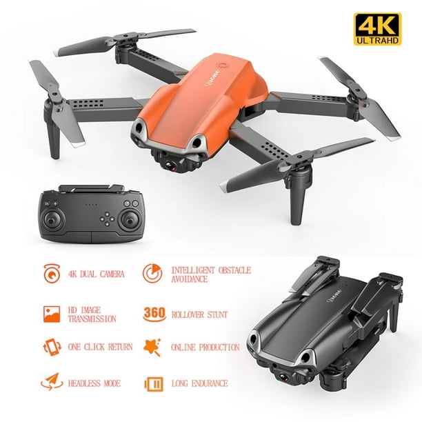 Universal - RC drone quadricoptère drone avec télécommande de caméra 4K  professionnel HD WiFi quadricoptère hélicoptère une clé retour jouet