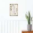 thumbnail image 2 of Metal Signs Micah 6 8 Walk Humbly Bible Verse Wall Decor Eucalyptus Scripture Poster Man Cave Bar Signs Decorative Paintings Cafe Bar Pub Decor Wall Plaque (12x16 in), 2 of 5