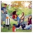 thumbnail image 6 of Turkey Fryer Kit - 30 Qt Propane Fryer, Boiler & Steamer - 55000 BTU Burner, Injector, Rack & Lifter - Outdoor Deep Fryer for Turkey, Seafood & Crawfish, 6 of 7