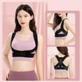 thumbnail image 5 of Portable Postures Corrector for Back Support Adjustable Upper Back Brace for Men and Women Back Straightener Support, 5 of 8
