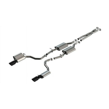Borla 19-23 Dodge Charger GT 3.6L V6 RWD ATAK Catback Exhaust - Black Chrome Tips - 140918BC