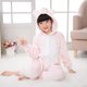 thumbnail image 4 of Kigurumi-Pijama de cerdo negro y rosa para mujer, traje de Cosplay de animales, Pijamas familiares para Halloween, 4 of 4