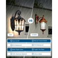 thumbnail image 4 of Lámpara de pared exterior DEWENWILS Dusk to Dawn, impermeable 17,7 cm, 4 of 8