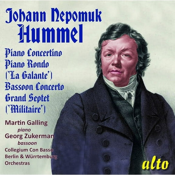 Martin Galling - Johann Nepomuk Hummel 1778-1837 'Collection' - Music & Performance - CD