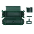 thumbnail image 1 of Cubierta de seguridad para cable de extensión exterior ABS multifuncional con doble cierre, protector de conexión para cable exterior, color verde, 1 of 14