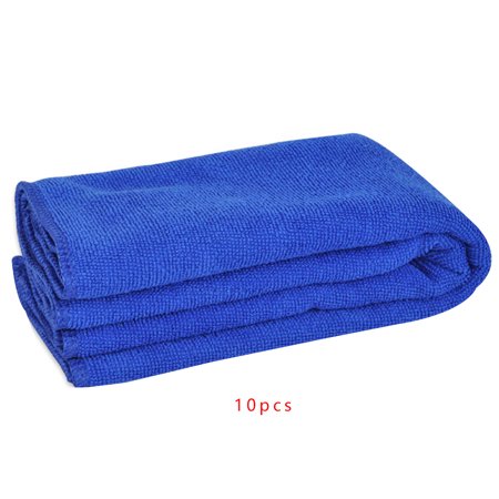 Ustyle 10pcs Microfiber Water Absorb Soft Car wash towel Car Washing