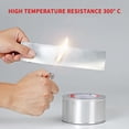 thumbnail image 3 of Bxaolu Self-Adhesive Aluminum Foil Kitchen Stove Sink Sticker - Premium PET Heat-Resistant Oil Proof Backsplash Wallpaper for Easy Cleaning and Maintenance, 3 of 9