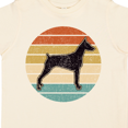 thumbnail image 4 of Inktastic Doberman Dog Retro Sunset Boys or Girls Toddler T-Shirt, 4 of 5