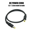 thumbnail image 4 of 30cm to 3.0m DC5.5x2.5mm Power Cord Charging Cable Male to Male Connector Wire, 4 of 14