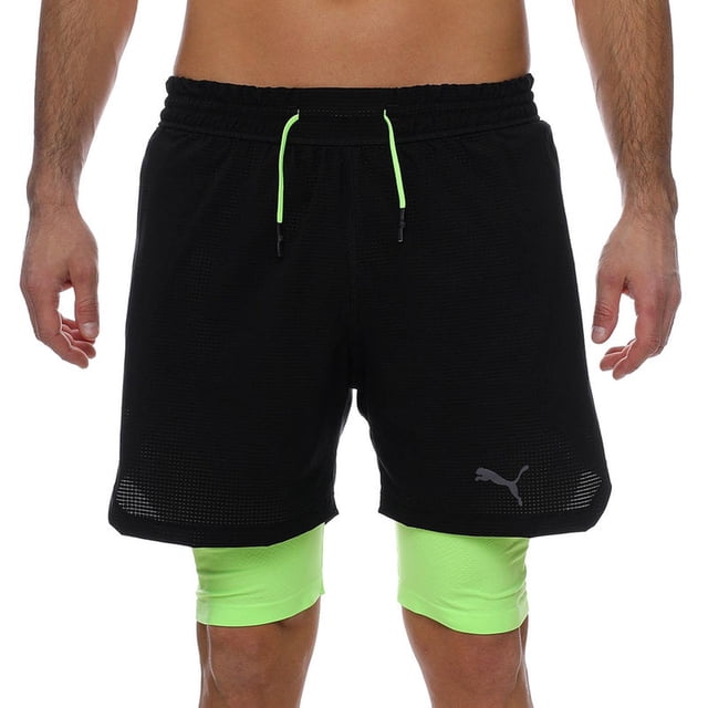 Short Puma Train Evoknit+ 5'' 2IN1 para Hombre 520869-51 negro M